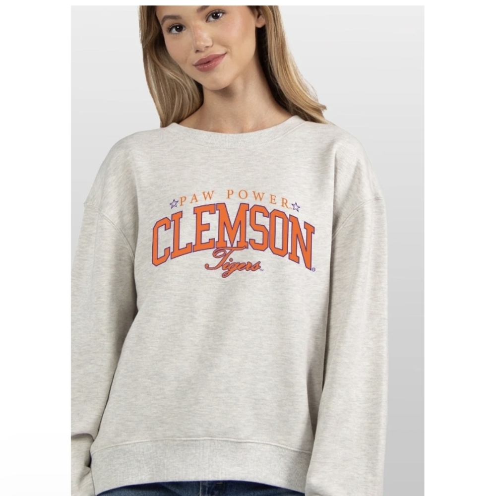 Chicka-d Small Clemson Tigers Sweatshirt